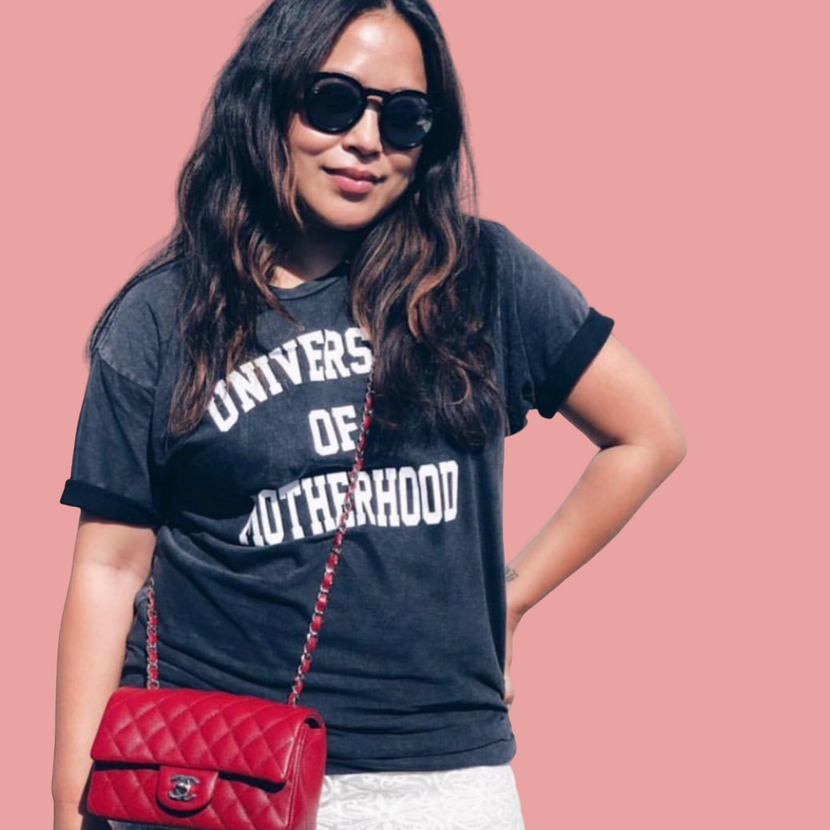 "University of Motherhood©" Vintage Tee - Mom Culture