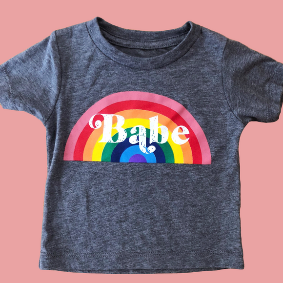 "Rainbow Babe©" Tee - Mom Culture