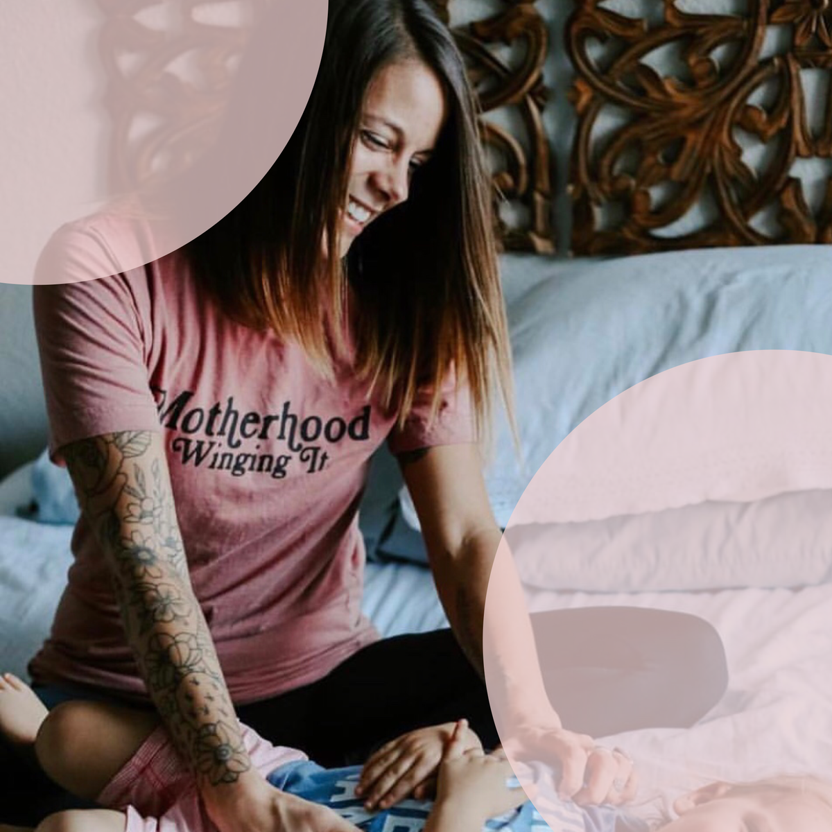 "Motherhood Winging It®" Tee - Mom Culture