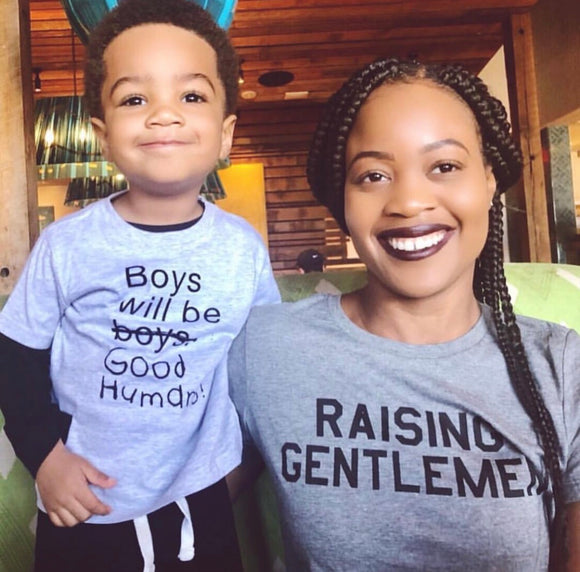 "Raising Gentlemen©" Tee - Mom Culture