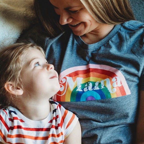 "Rainbow Mama©" Tee - Mom Culture