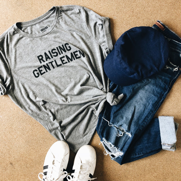 "Raising Gentlemen©" Tee - Mom Culture