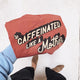 "Caffeinated Like A Mother©" Tri-blend V-Neck Tee - Mom Culture