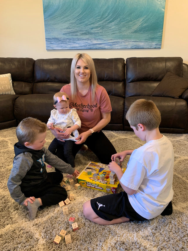 Motherhood Winging It With 3 Tiny Humans