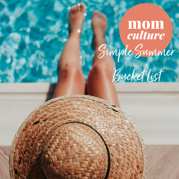 Simple Summer Bucket List