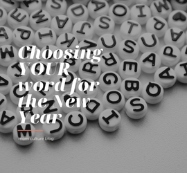 Choosing YOUR word for the New Year