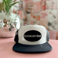 Exhaust•dad Flat-Bill Trucker Hat