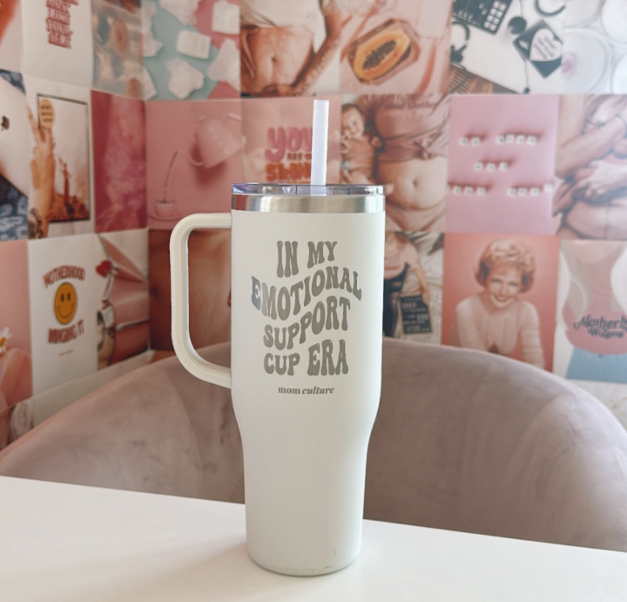 40 oz 'Mom Culture' Tumbler: Hydrate with Style
