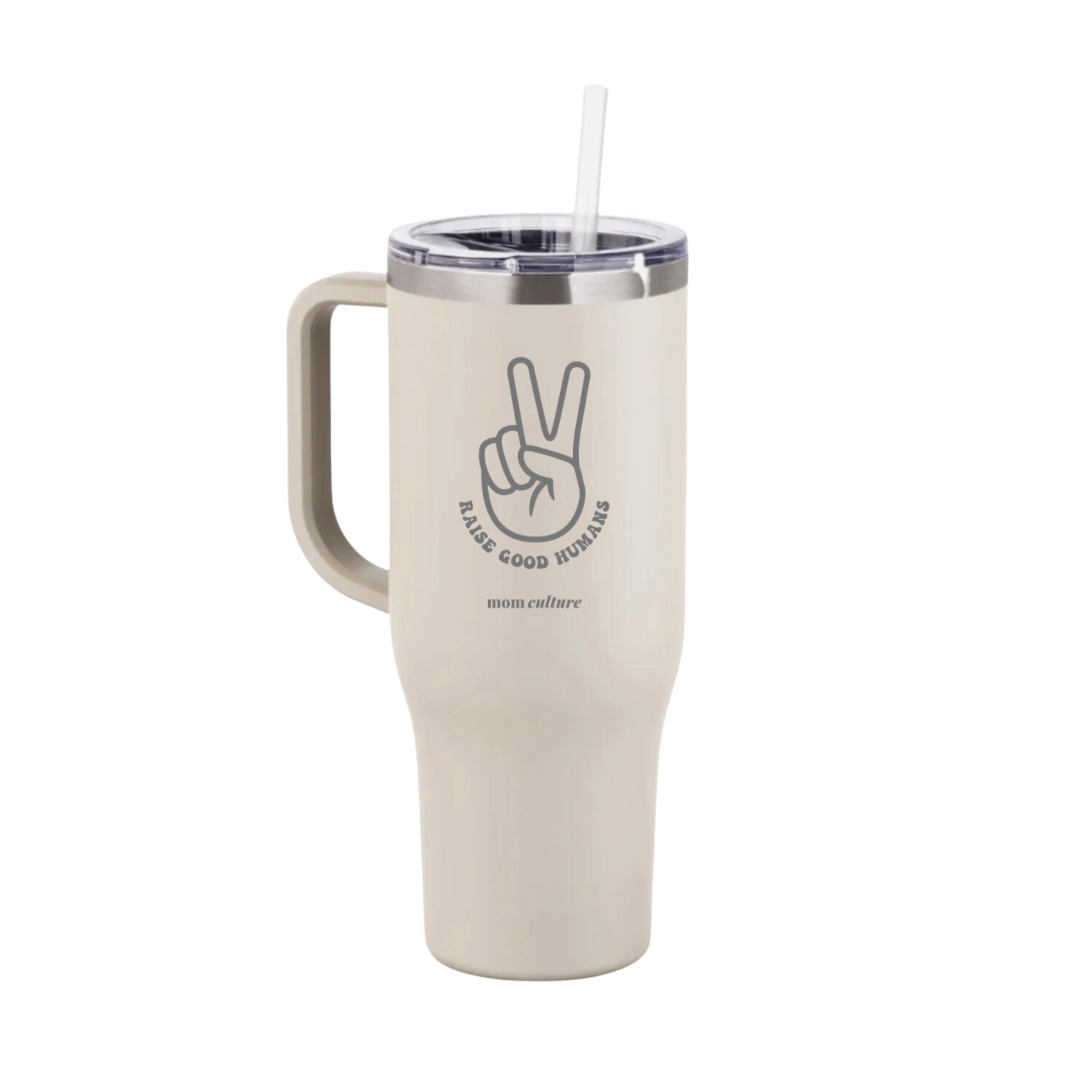 Textured Tumbler (White) - Mama Knows Best