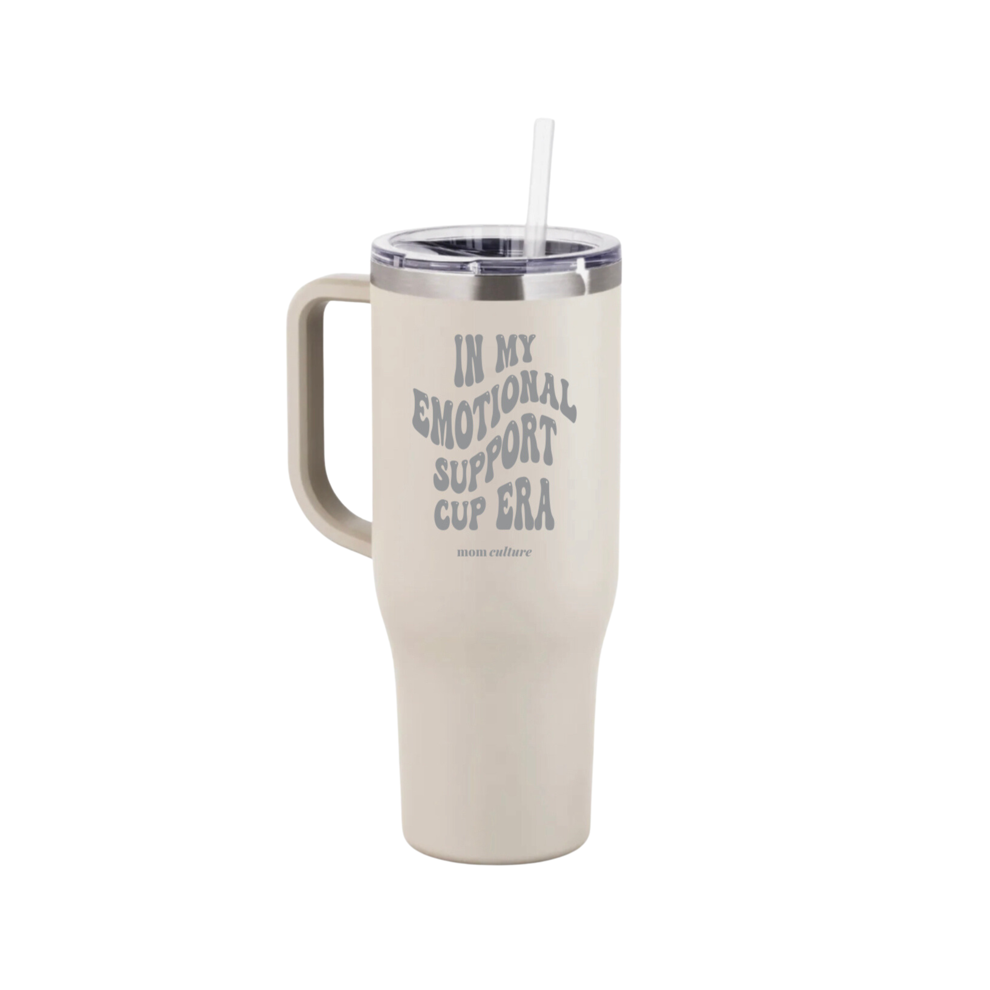 Mama life - 40oz stainless cup with handle and lid – Hudson Family
