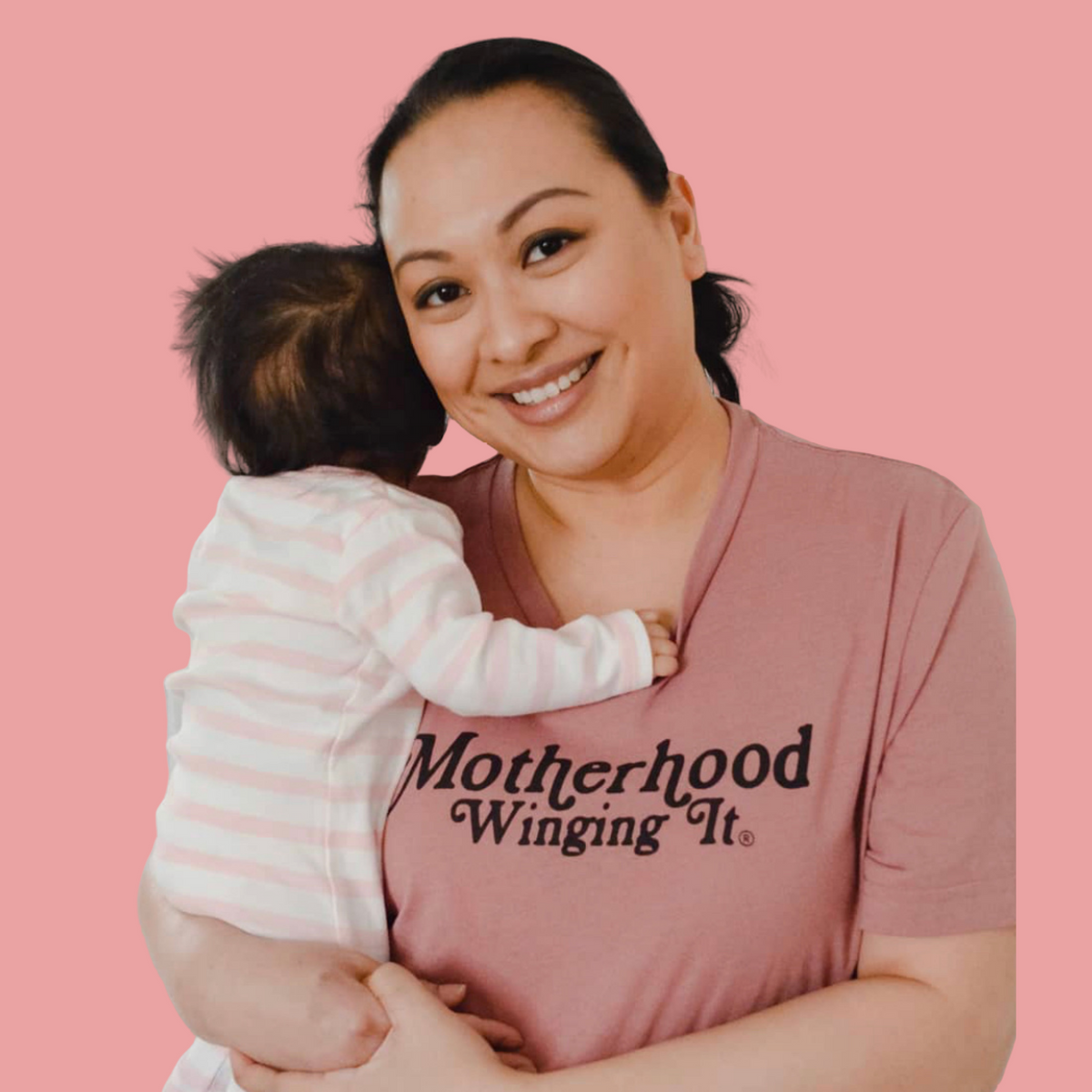 "Motherhood Winging It®" Tee - Mom Culture