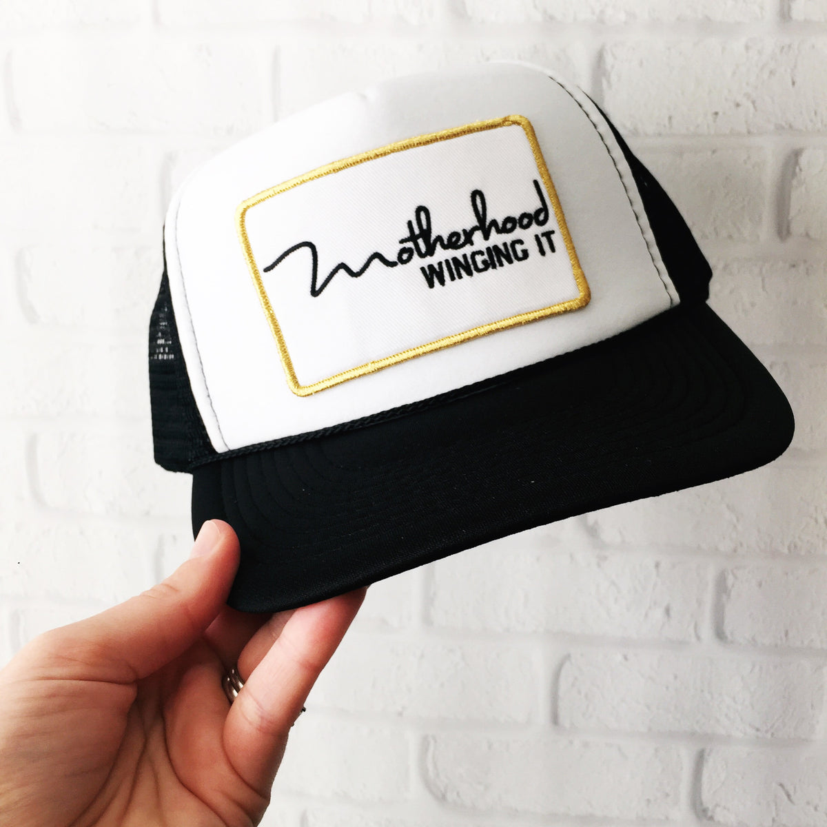 "Motherhood Winging It®" Trucker Hat - Mom Culture