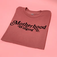 "Motherhood Winging It®" Tee - Mom Culture