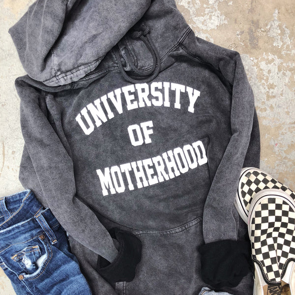 "University of Motherhood©" Vintage Hoodie - Mom Culture