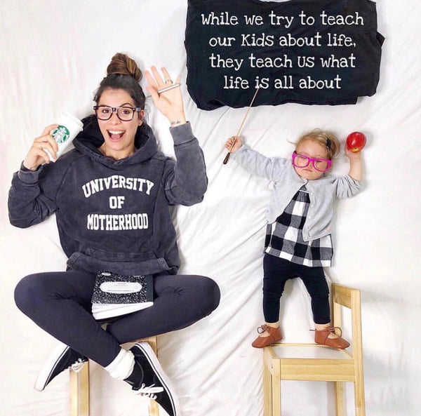 "University of Motherhood©" Vintage Hoodie - Mom Culture