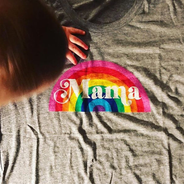 "Rainbow Mama©" Tee - Mom Culture