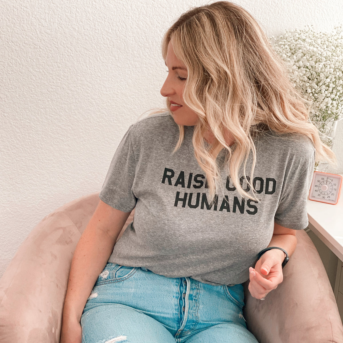 Raise Good Humans® Crewneck T-Shirt