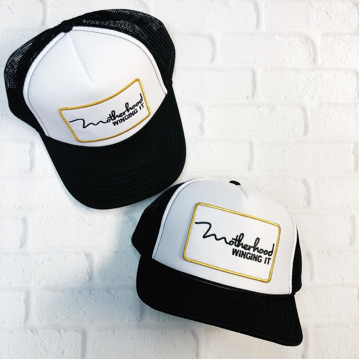 "Motherhood Winging It®" Trucker Hat - Mom Culture