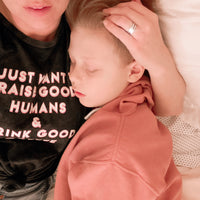Raise Good Humans® + Drink Good Coffee© Vintage Tee