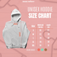 size chart for hoodies unisex fit mom culture