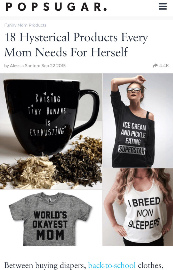 "Raising Tiny Humans is Exhausting®" Mug - Hold the Cream - Mom Culture